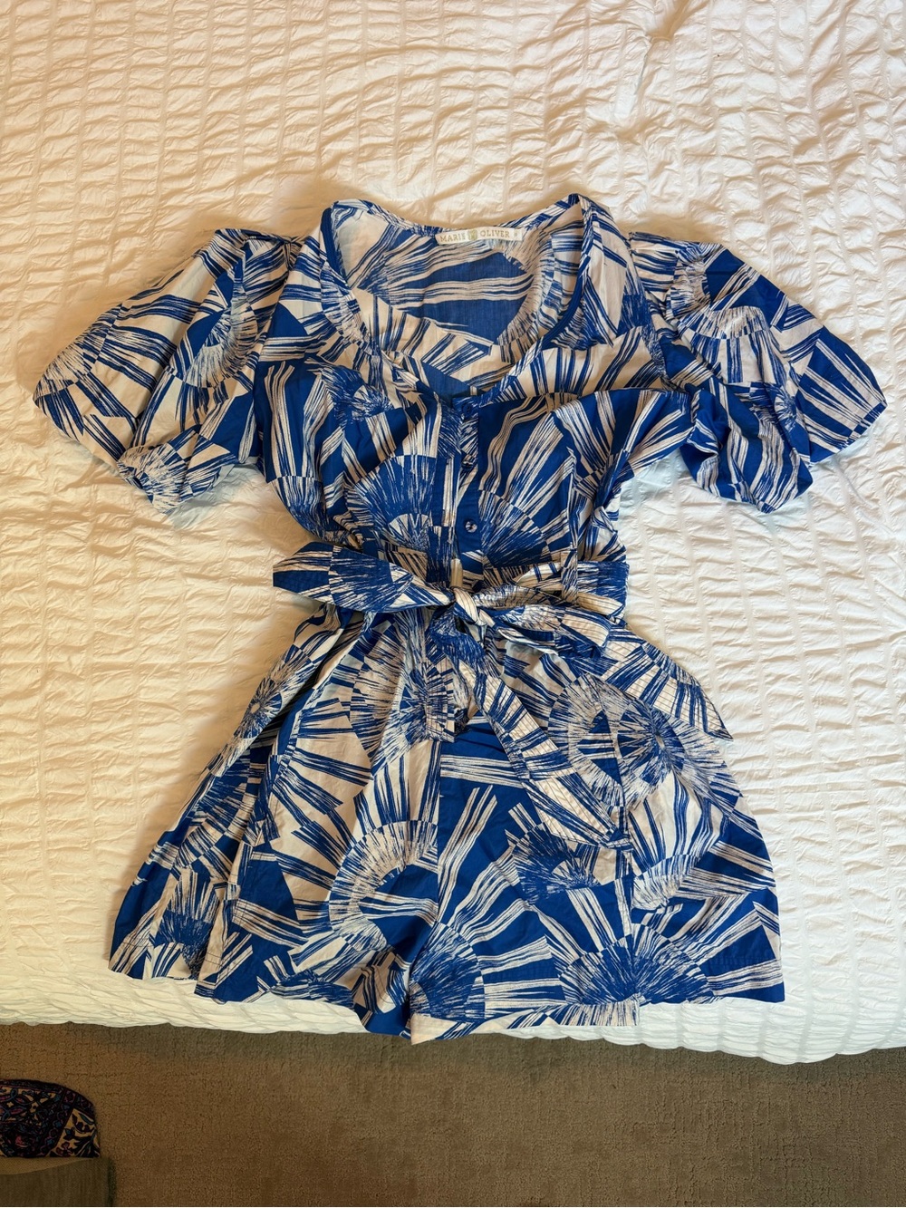 Marie Oliver Size 10 Patterned Romper